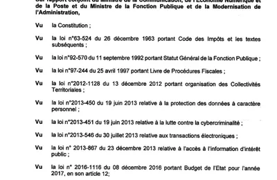 ORDONNANCE N° 2017-500 DU 02 AOUT 2017 RELATIVE AUX ECHANGES ELECTRONIQUES ENTRE LES USAGERS ET LES AUTORITES ADMINISTRATIVES ET ENTRE LES AUTORITES ADMINISTRATIVES